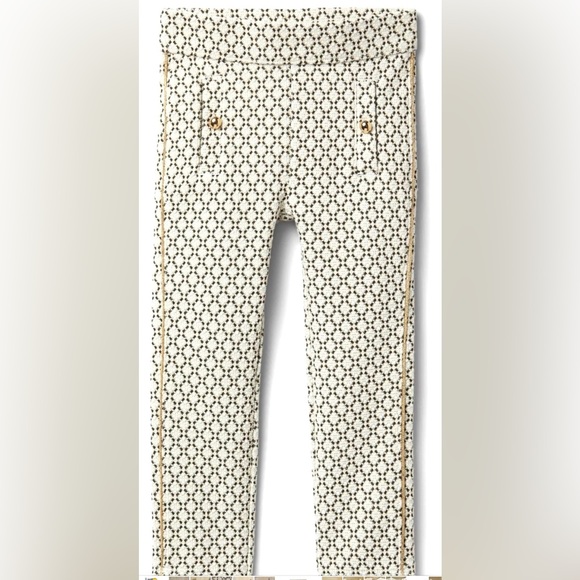 Janie and Jack Button Ponte Pant - Picture 2 of 12